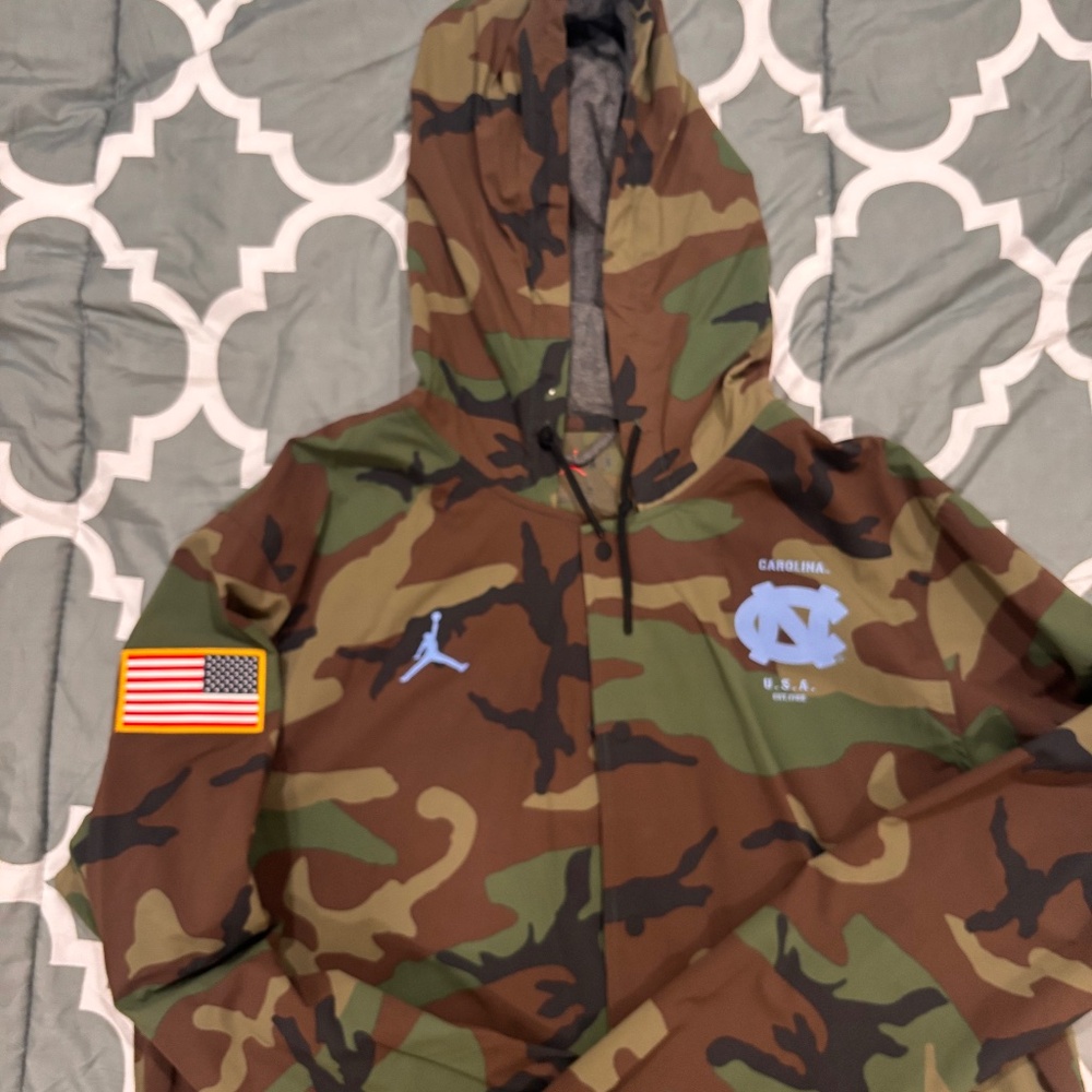 UNC Tar Heels Custom Camo Jacket